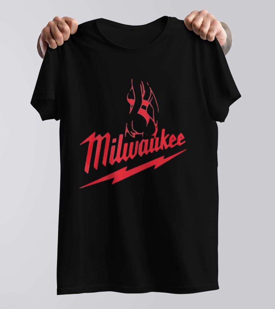 Milwaukee Sexy Girl Red T-Shirt