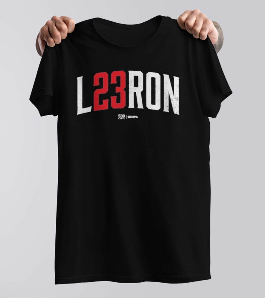 LeBron L23RON 23 Number Sports T-Shirt