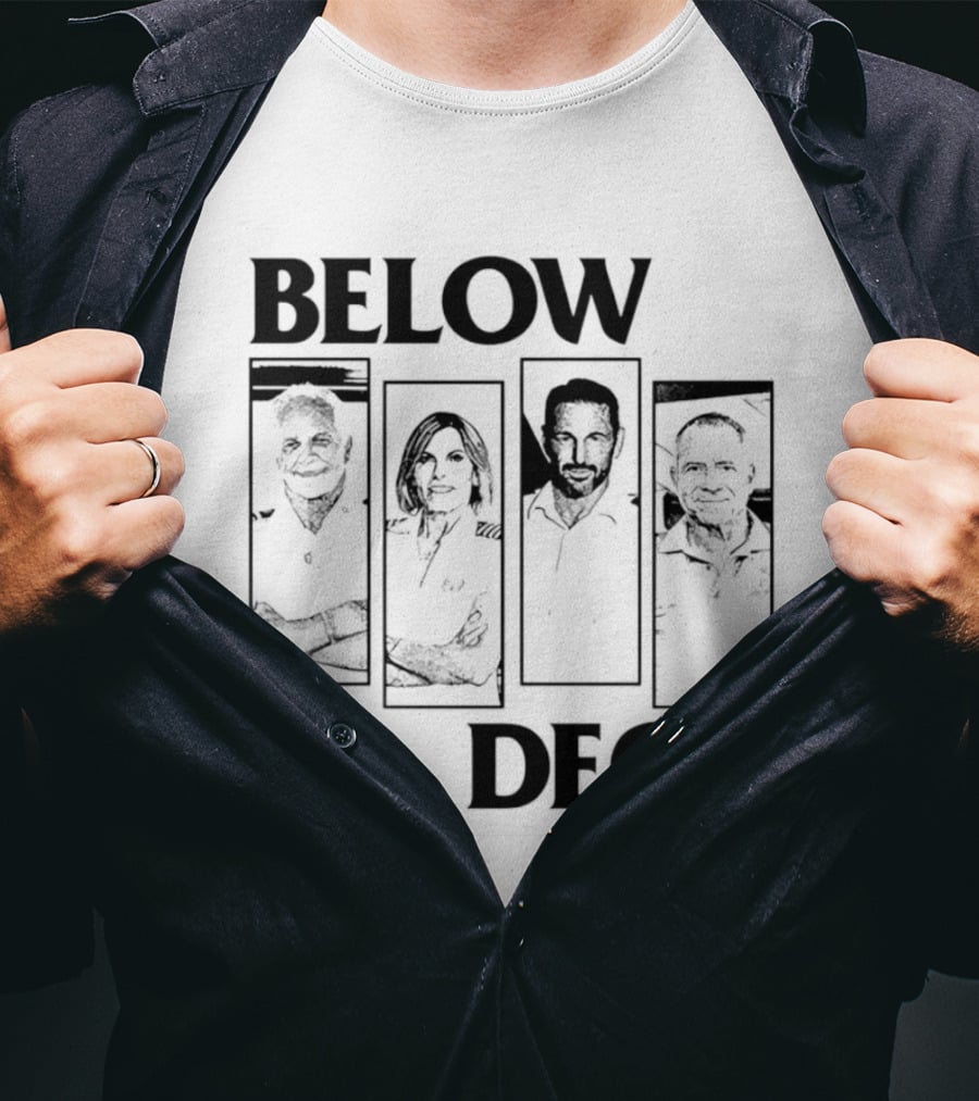 Below Deck Cast Bravo Reality TV T-Shirt