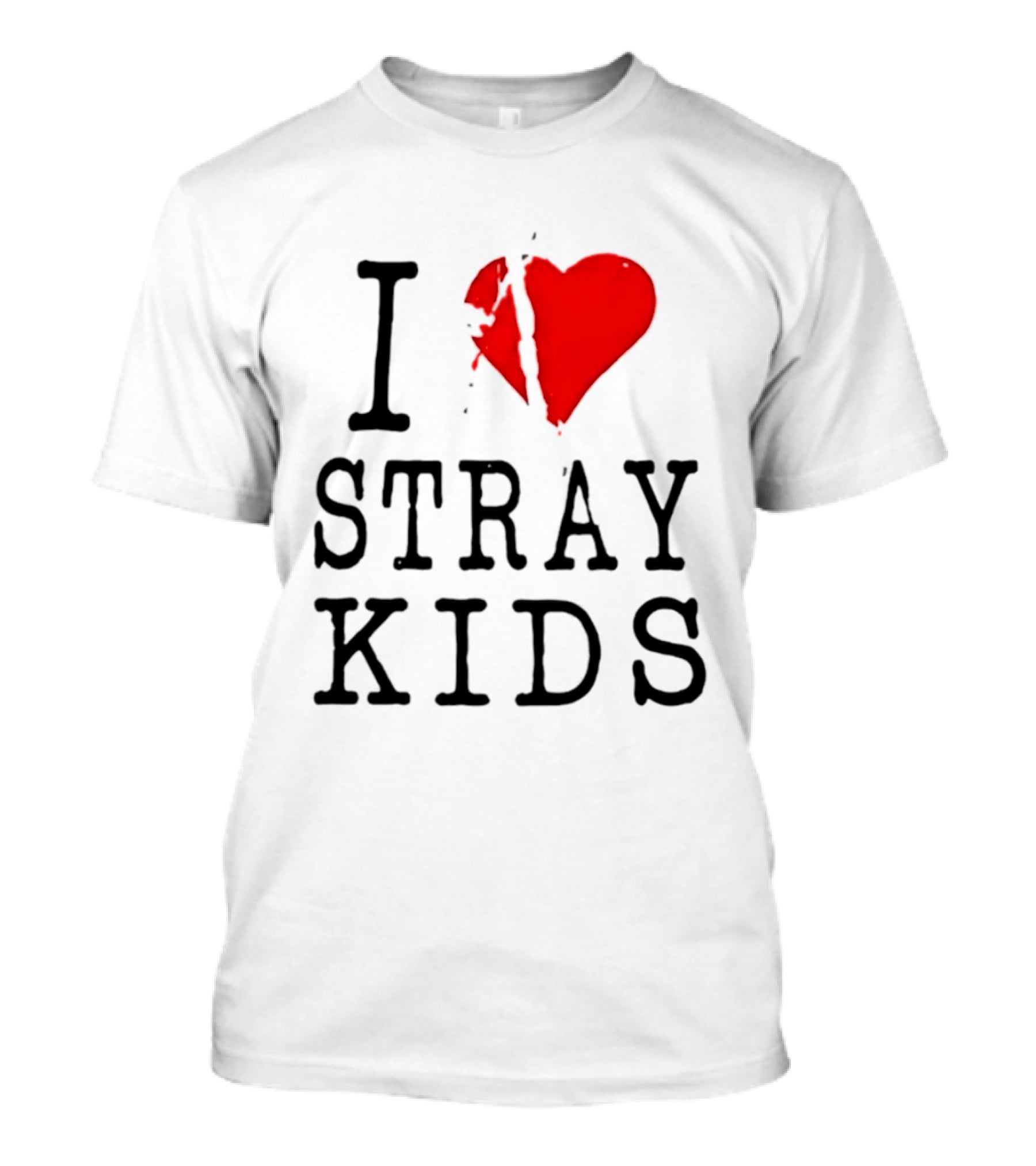 I Love Stray Kids Broken Heart T-Shirt