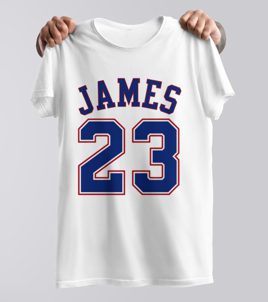 James 23 Philadelphia 76er The King T-Shirt