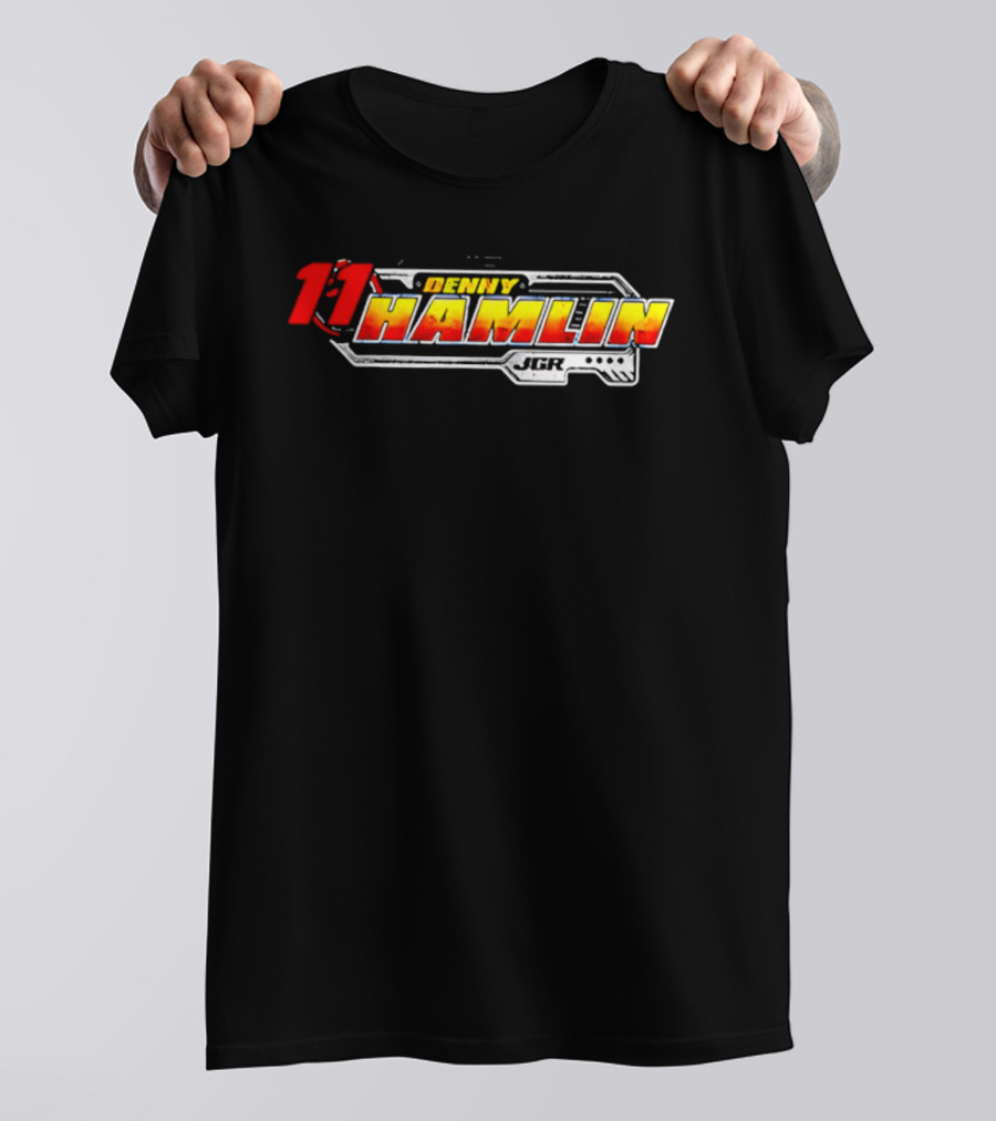 Denny Hamlin 11 Joe Gibbs Racing NASCAR 2026 T-Shirt