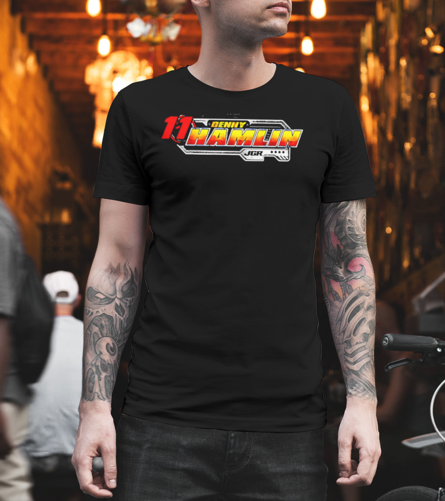 Denny Hamlin 11 Joe Gibbs Racing NASCAR 2026 T-Shirt