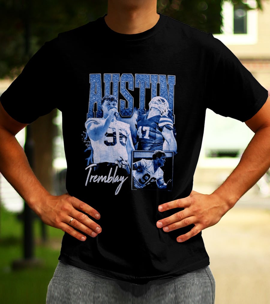 Austin Tremblay Football Austin 36 47 Sports T-Shirt