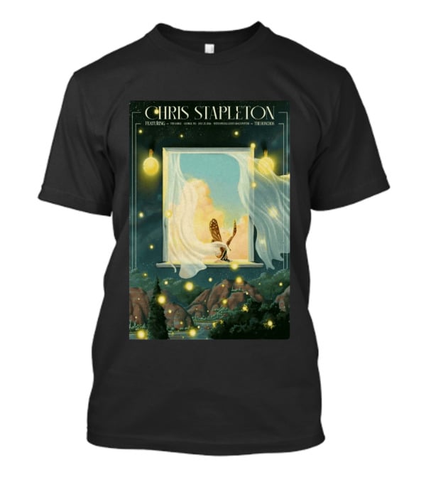 Chris Stapleton Featuring The Gorge George WA July 25 2026 With Special Guest Grace Potter The Honchos T-Shirt