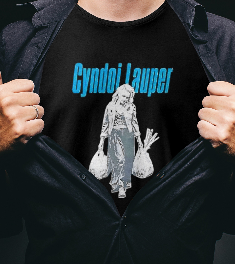 Cyndi Lauper Grocery Shopping T-Shirt