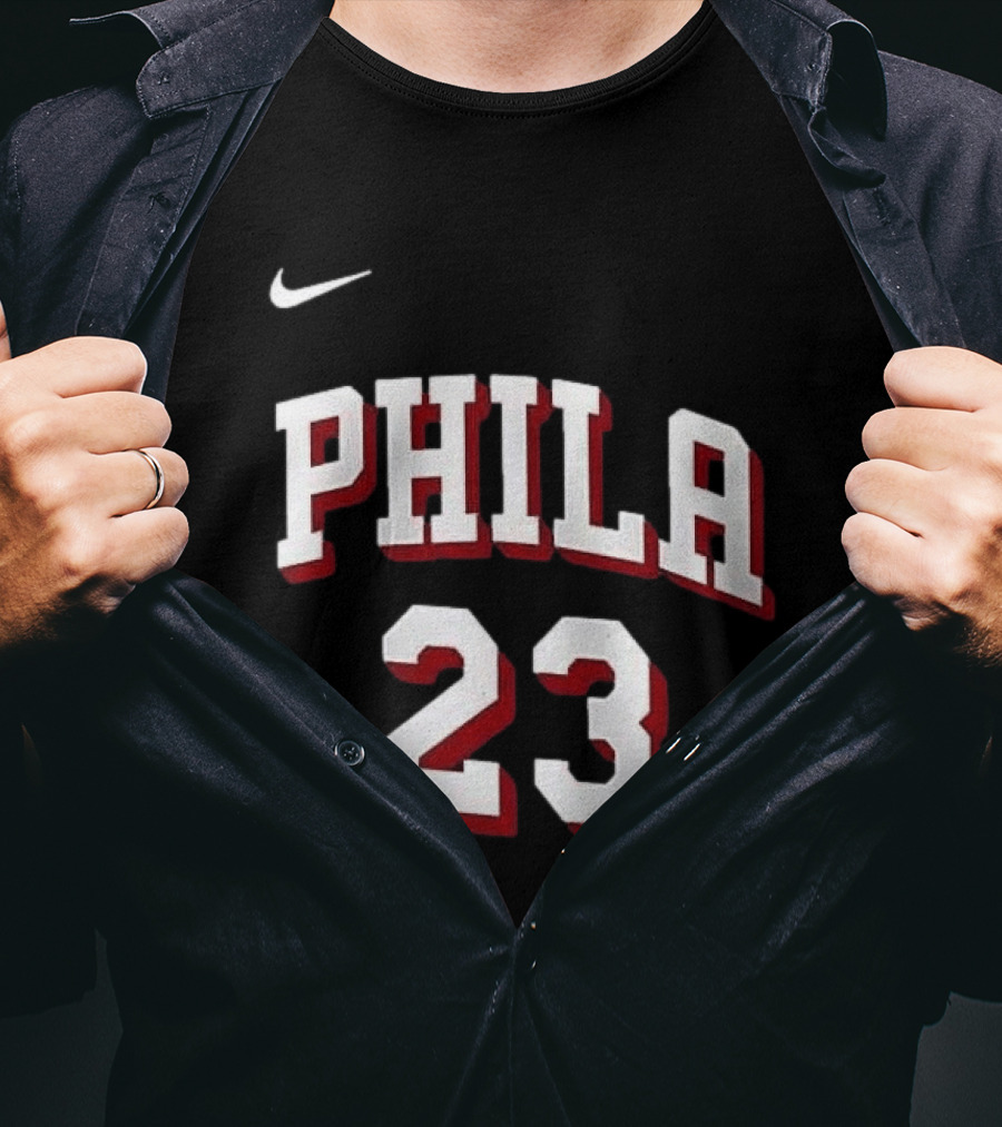 Nike PHILA 23 LeBron James Philadelphia 76ers Youth T-Shirt