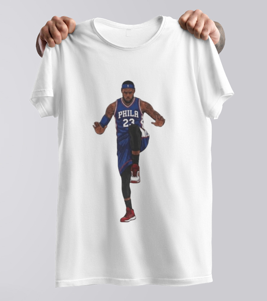 LeBron James Philly 23 Celebration Philadelphia 76ers King James T-Shirt