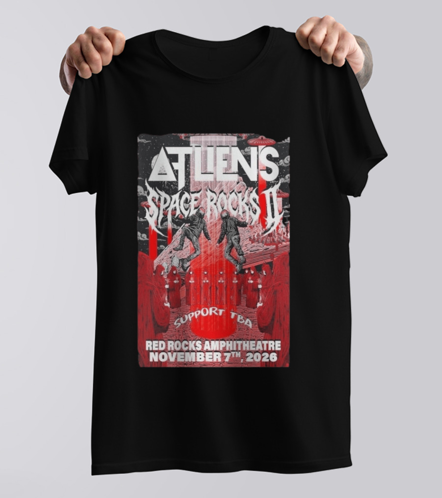 ATLiens Space Rocks II Red Rocks Amphitheatre November 7th 2026 Support TBA T-Shirt