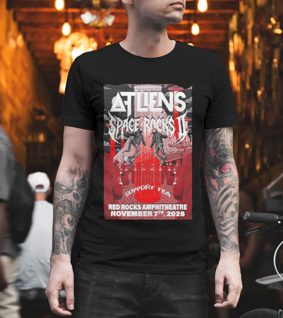 ATLiens Space Rocks II Red Rocks Amphitheatre November 7th 2026 Support TBA T-Shirt