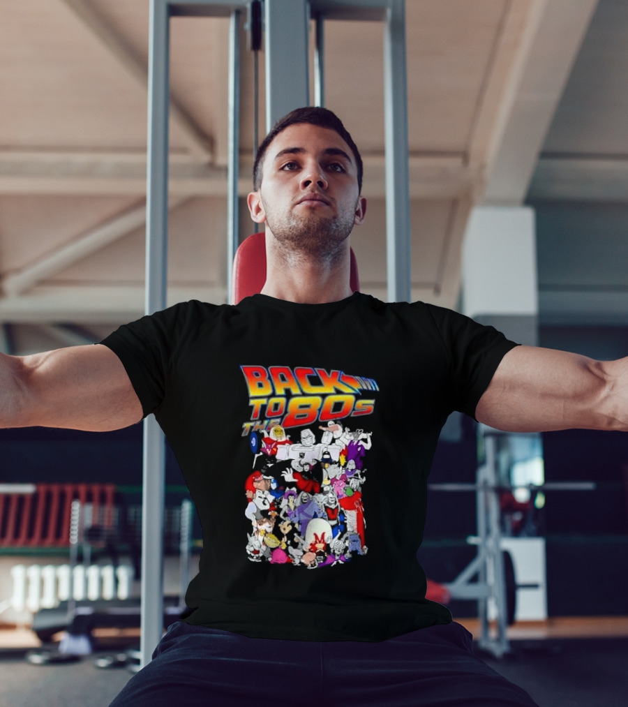 Back To The 80s Various Cartoon Villains Retro Nostalgia T-Shirt