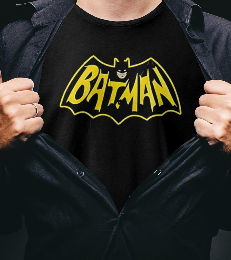 Batman Yellow Smile T-Shirt
