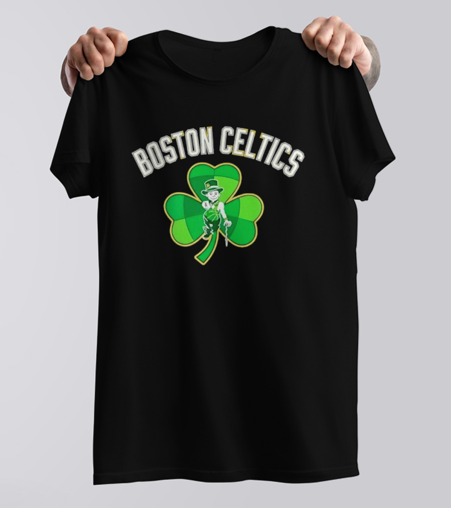 Boston Celtics Shamrock St Patrick's Day 2026 T-Shirt