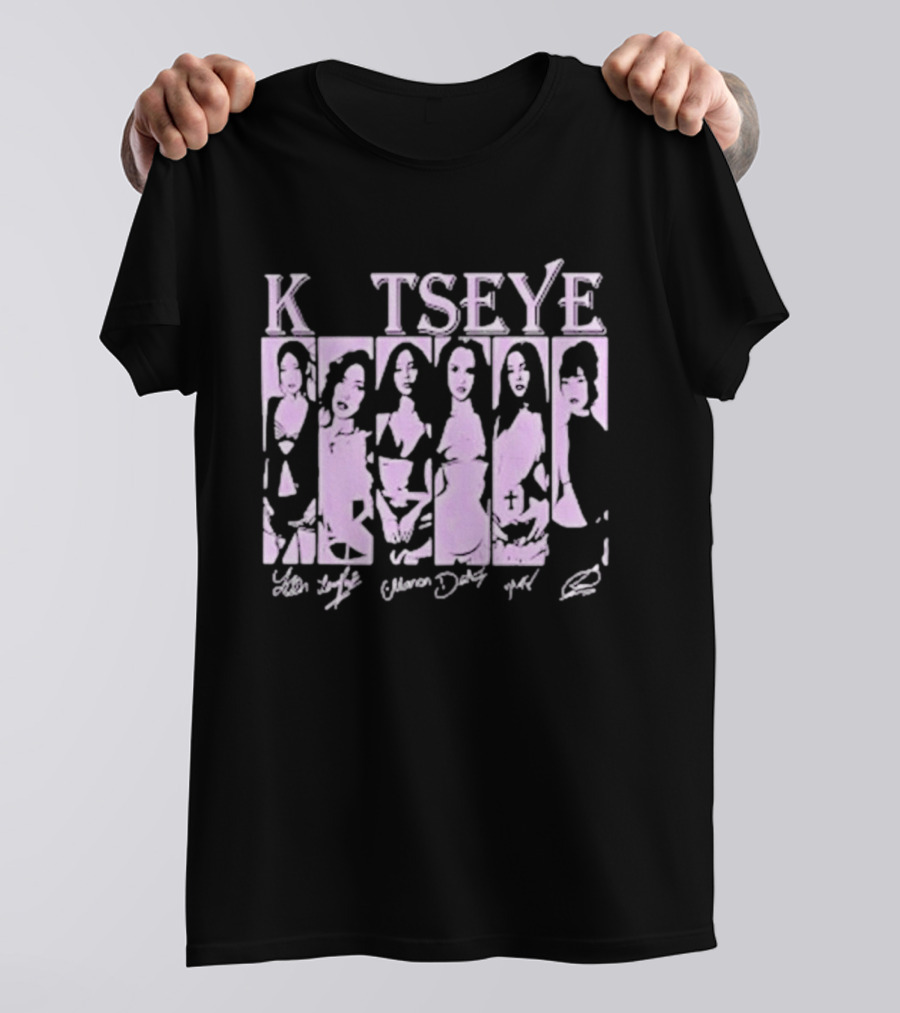 Katseye Bold Style Queens Party Girl Power T-Shirt
