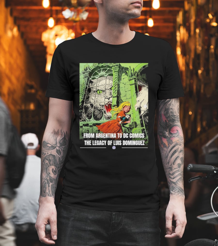 From Argentina To DC Comics The Legacy Of Luis Dominguez Vintage Comic T-Shirt