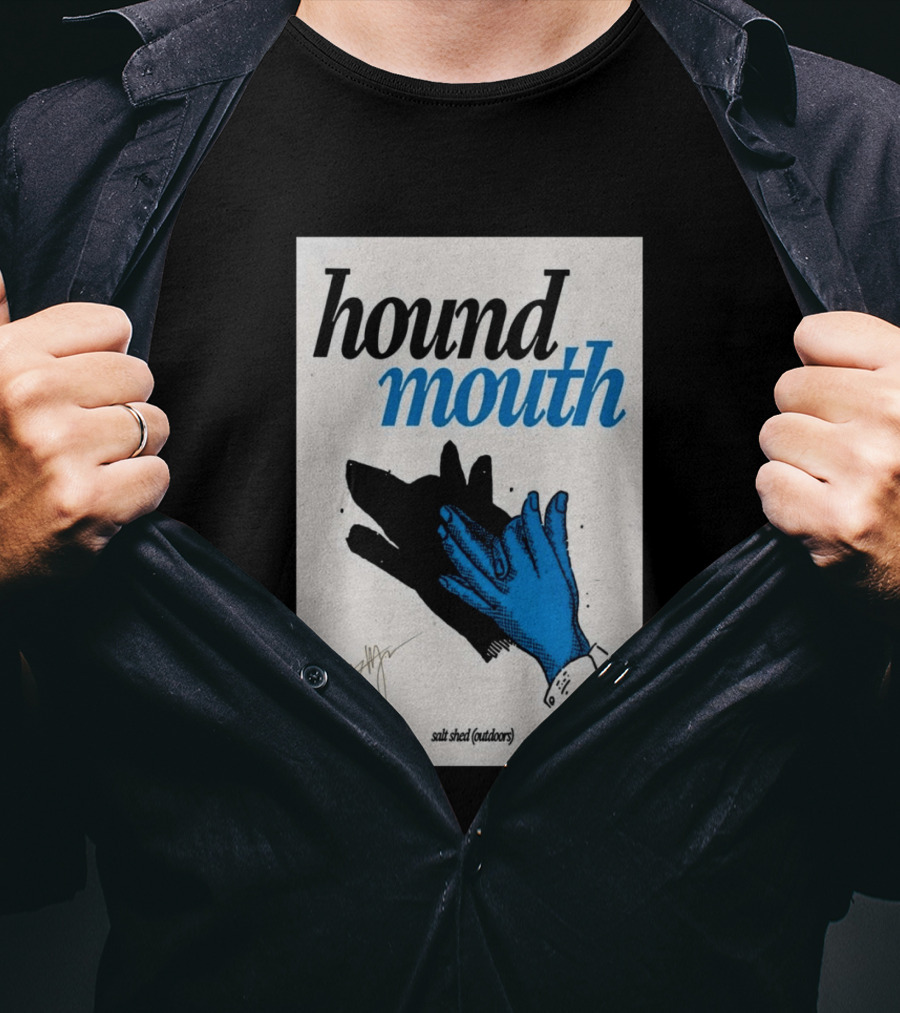 Hound Mouth July 25 2026 Salt Shed Chicago IL Outdoors T-Shirt