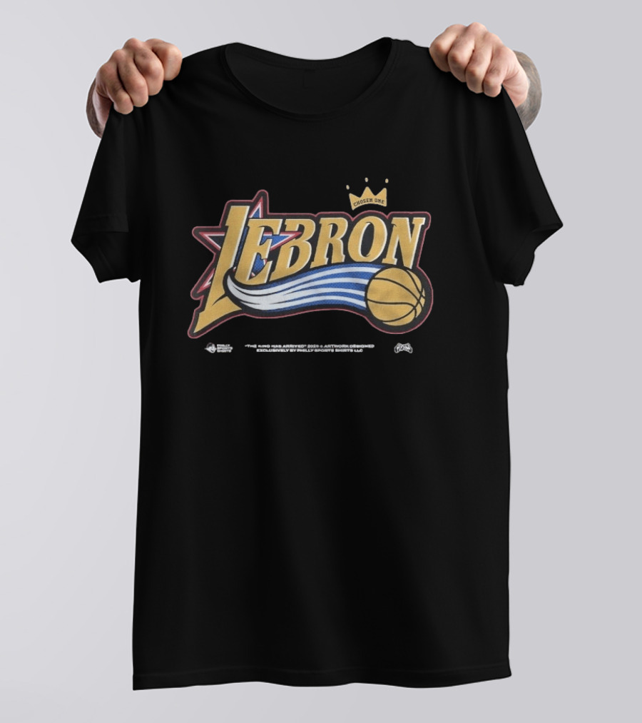 Lebron Chosen One The King Has Arrived Basketball Star T-Shirt