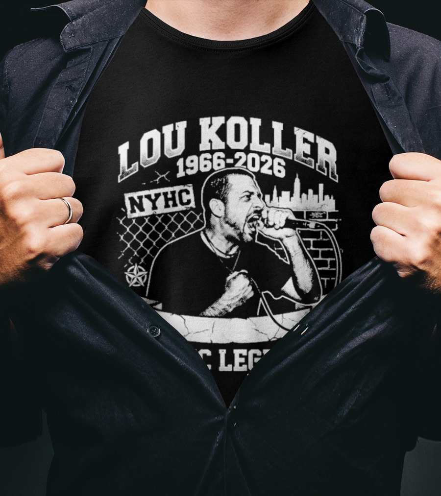 Lou Koller 1966 2026 NYHC Legend NYHC T-Shirt