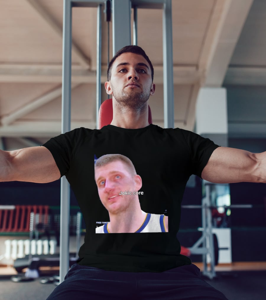 Jokic Core Nikola Jokic Free Throw Basketball T-Shirt