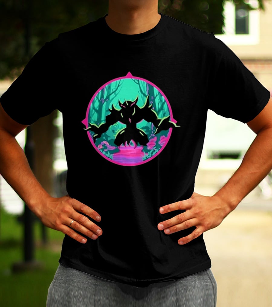 Pokemon Go Wild Area Grimmsnarl Forest T-Shirt