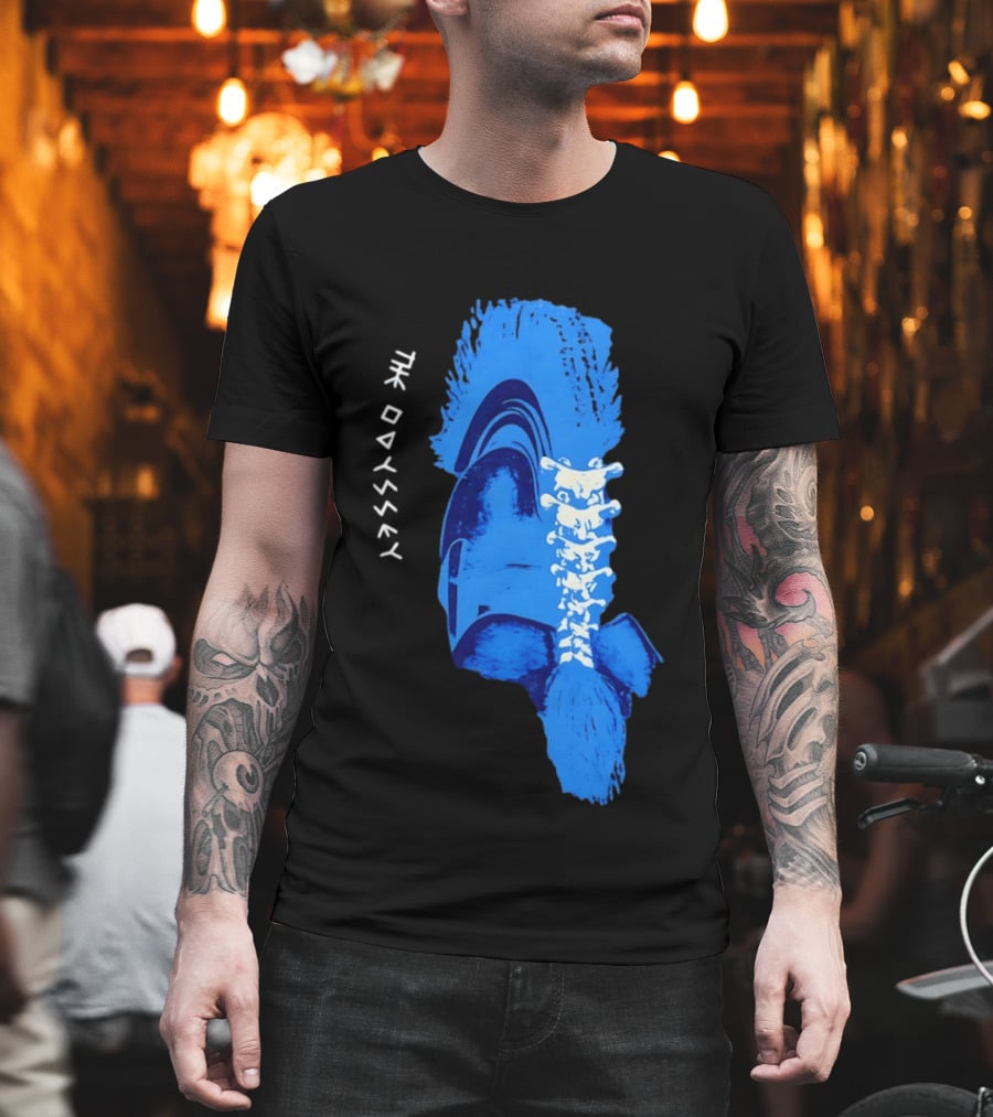 The Odyssey Greek Spartan Corinthian Helmet T-Shirt