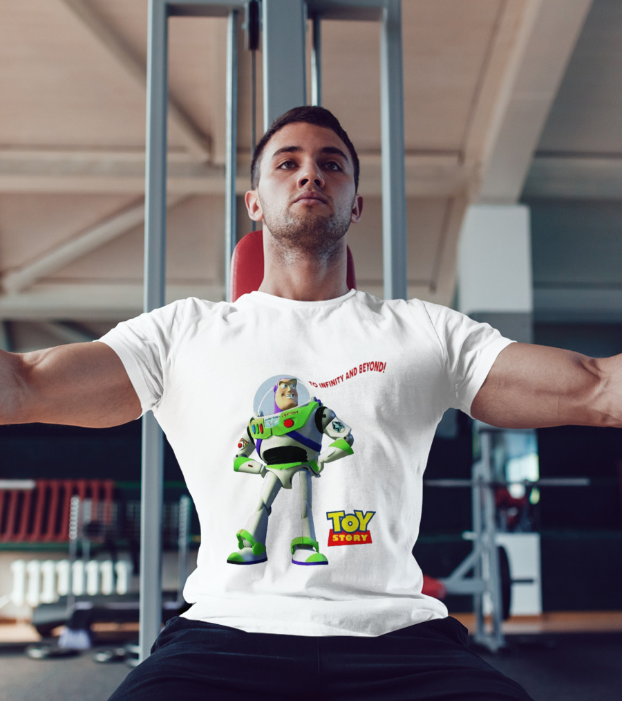 Buzz Lightyear To Infinity And Beyond Toy Story Pixar T-Shirt