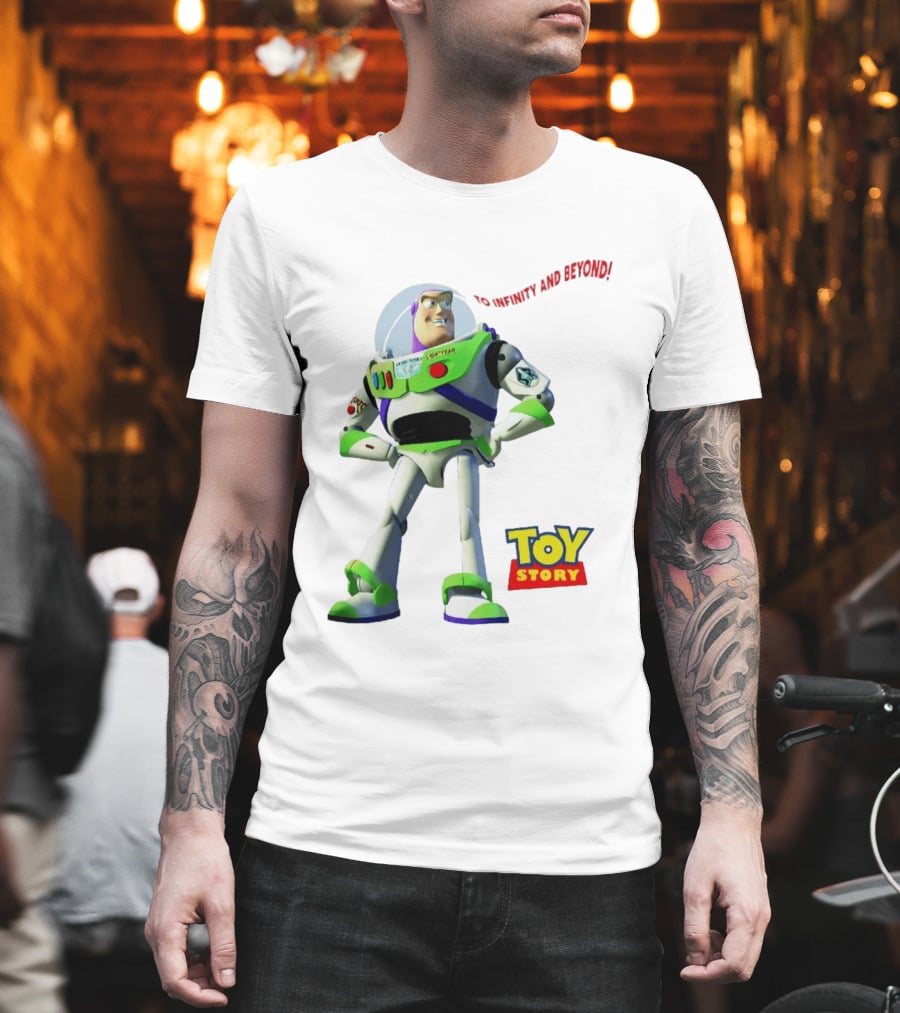 Buzz Lightyear To Infinity And Beyond Toy Story Pixar T-Shirt