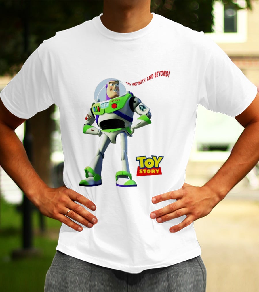 Buzz Lightyear To Infinity And Beyond Toy Story Pixar T-Shirt