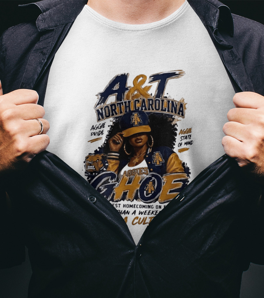 North Carolina A&T Aggie Pride GHOE Greatest Homecoming On Earth Culture T-Shirt
