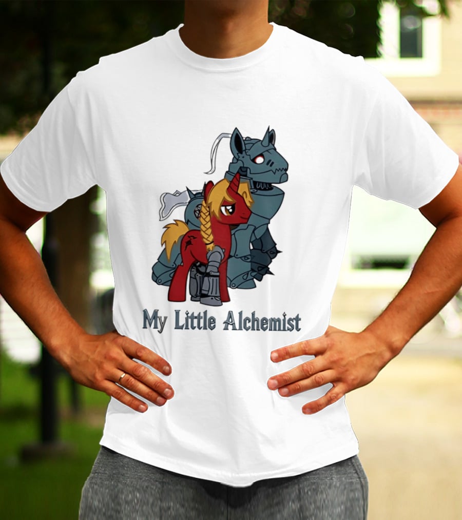 Fullmetal Alchemist My Little Pony Crossover My Little Alchemist T-Shirt