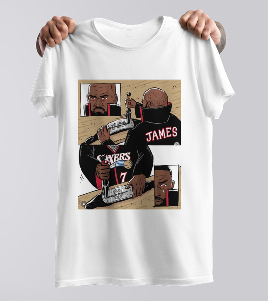 James Sixers 17 Basketball Comic T-Shirt