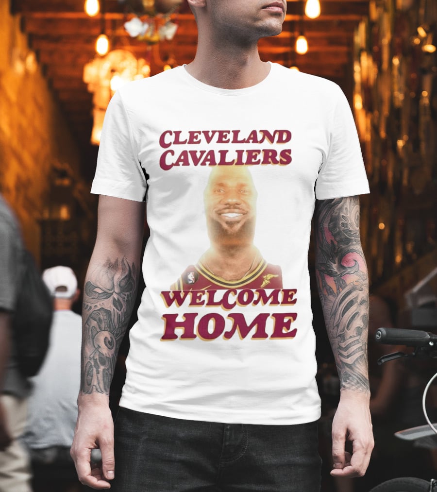 Cleveland Cavaliers Welcome Home LeBron James T-Shirt