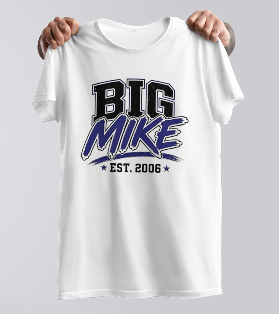 Big Mike Est. 2008 Varsity T-Shirt