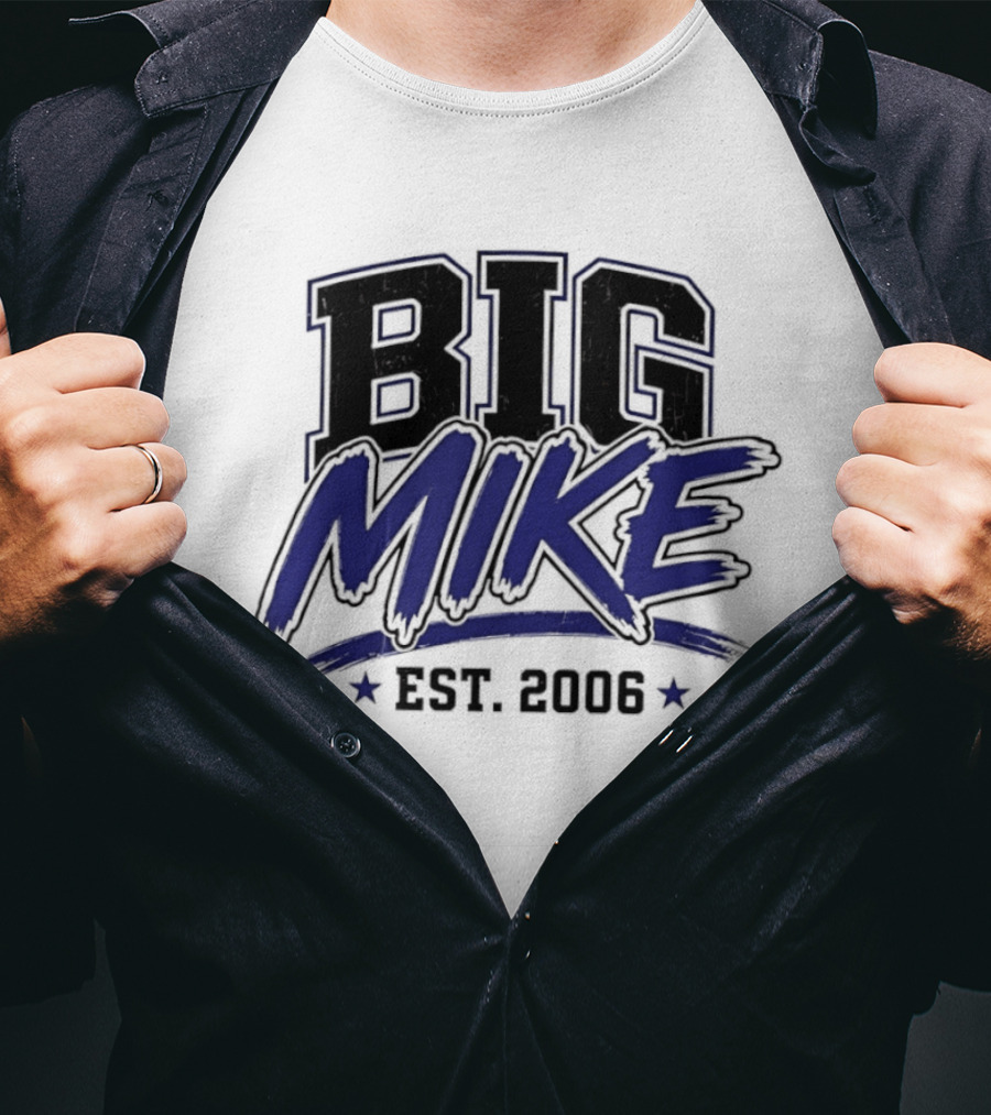 Big Mike Est. 2008 Varsity T-Shirt