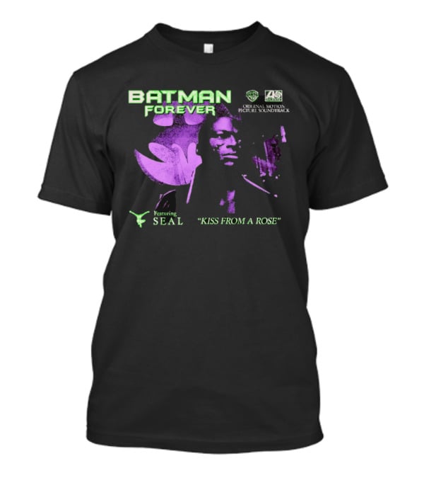 Batman Forever Original Motion Picture Soundtrack Kiss From A Rose Featuring Seal T-Shirt