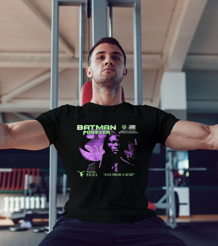 Batman Forever Original Motion Picture Soundtrack Kiss From A Rose Featuring Seal T-Shirt