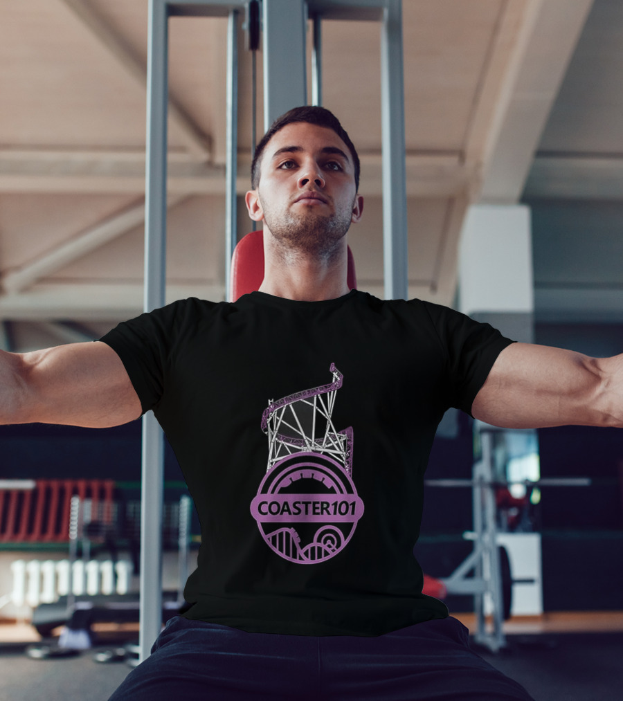 Coaster101 Project Purple 2027 Roller Collaboration T-Shirt