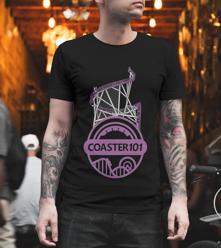 Coaster101 Project Purple 2027 Roller Collaboration T-Shirt