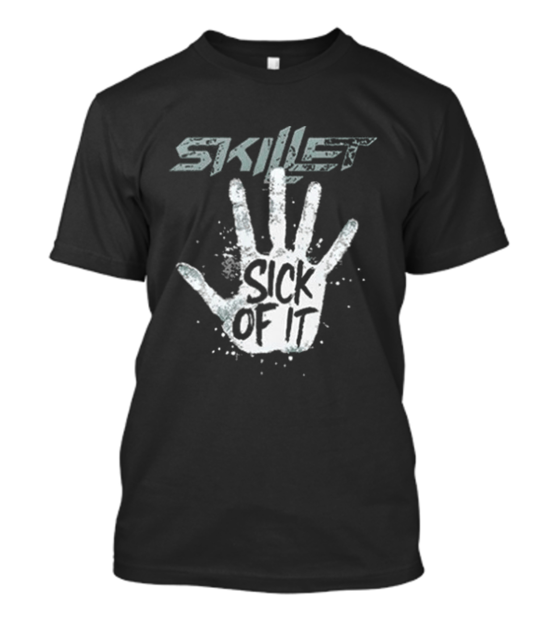 Skillet Sick Of It Comatose 20 Years Still Screaming Tour 2026 Handprint T-Shirt