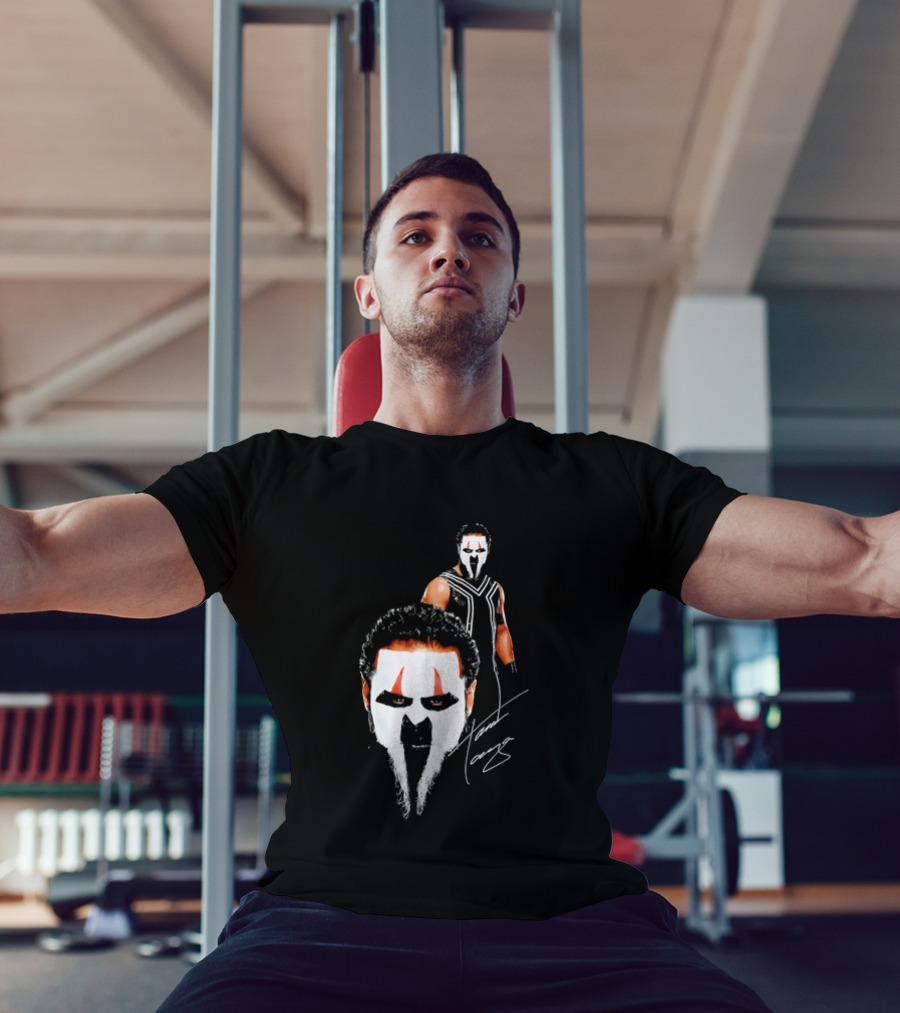 Tama Tonga Face Paint Mask Wrestler Signature T-Shirt