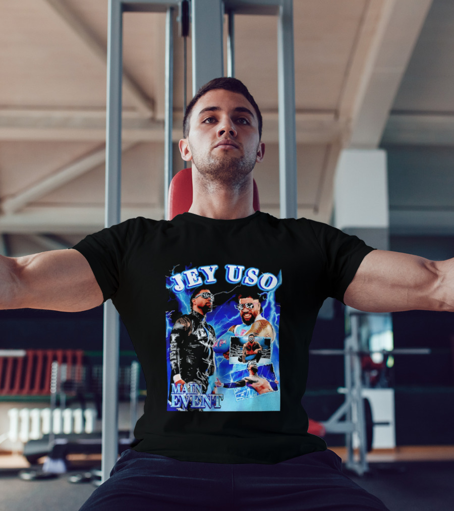 Jey Uso Main Event Yeet Energy Wrestling Highlights T-Shirt