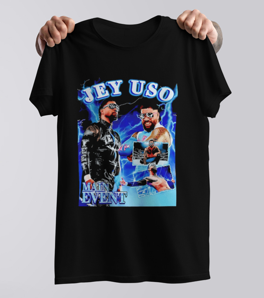 Jey Uso Main Event Yeet Energy Wrestling Highlights T-Shirt