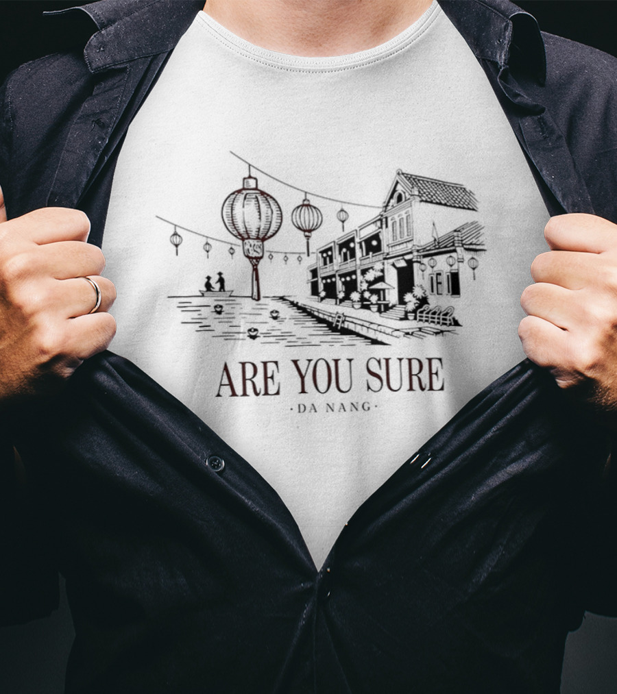 Are You Sure BTS Jimin X Jung Kook Lantern Scene T-Shirt