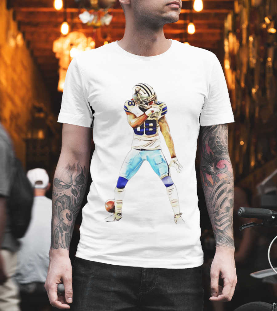 Dallas Cowboys CeeDee Lamb Number 88 Celebration T-Shirt