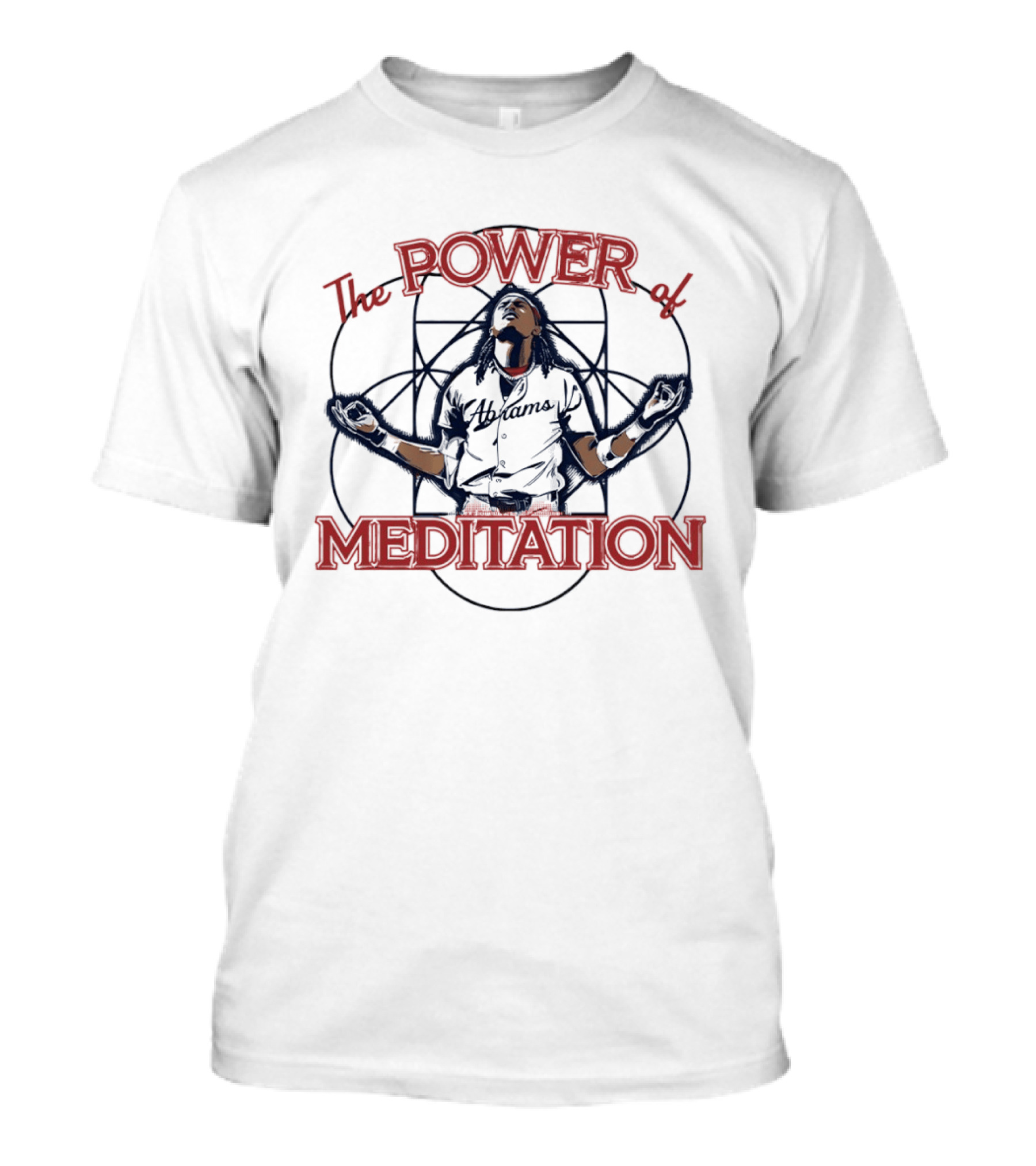 The Power Of Meditation CJ Abrams Washington Nationals Celebration Baseball 2026 T-Shirt