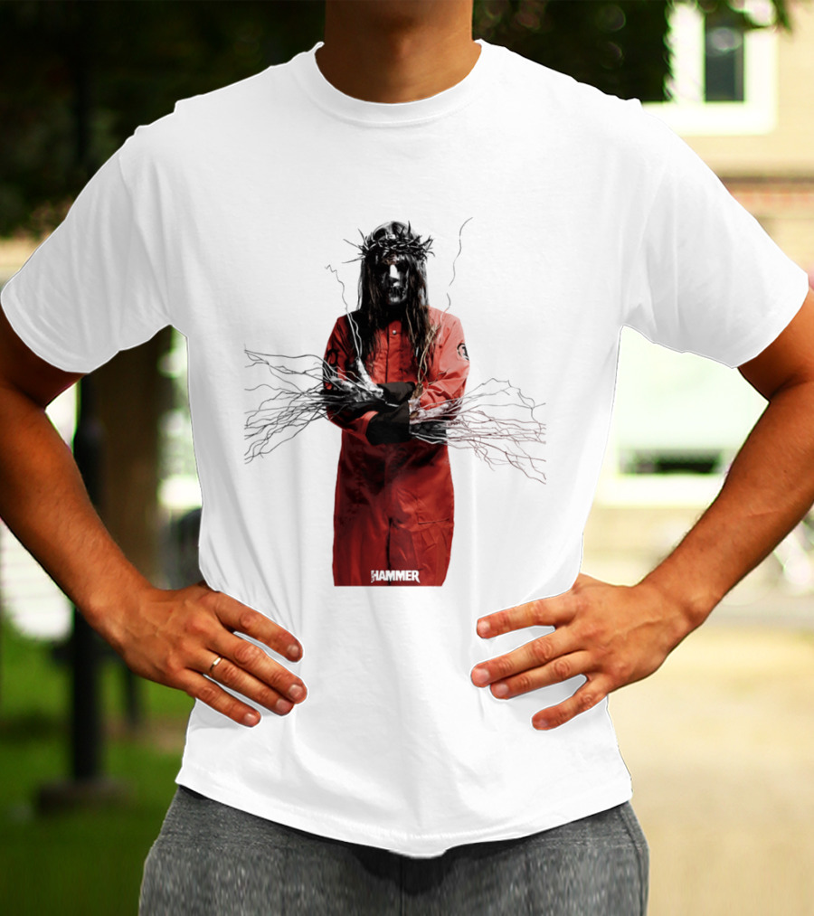 Hammer Joey Jordison Slipknot Red Jumpsuit Roots T-Shirt