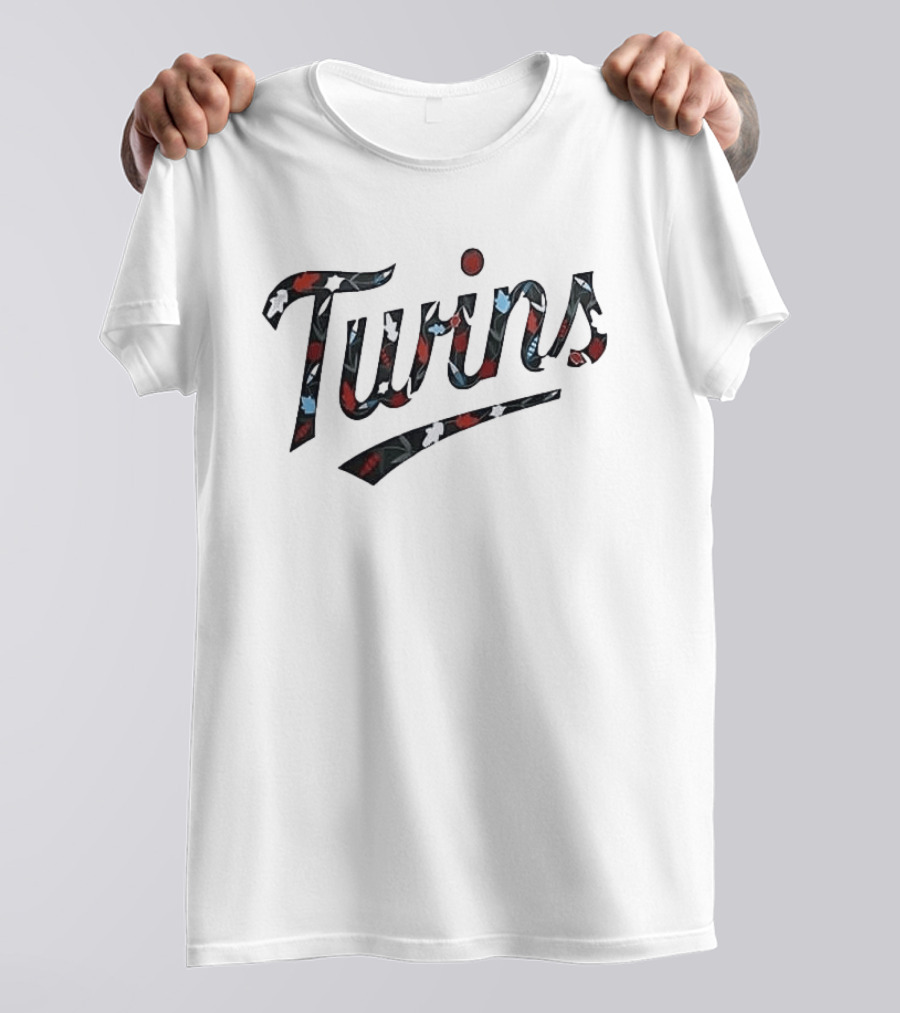 Minnesota Twins Native American Heritage Night 2026 Floral T-Shirt