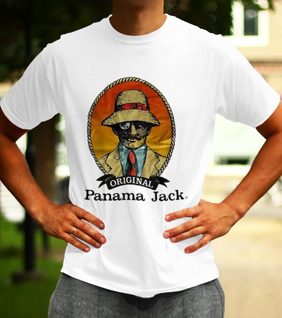 Original Panama Jack Man With Hat And Monocle T-Shirt