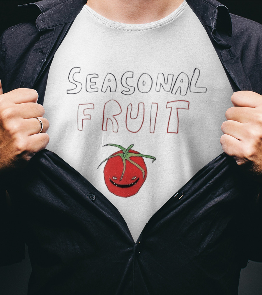 Seasonal Fruit Tomato With Painted Face T-Shirt
