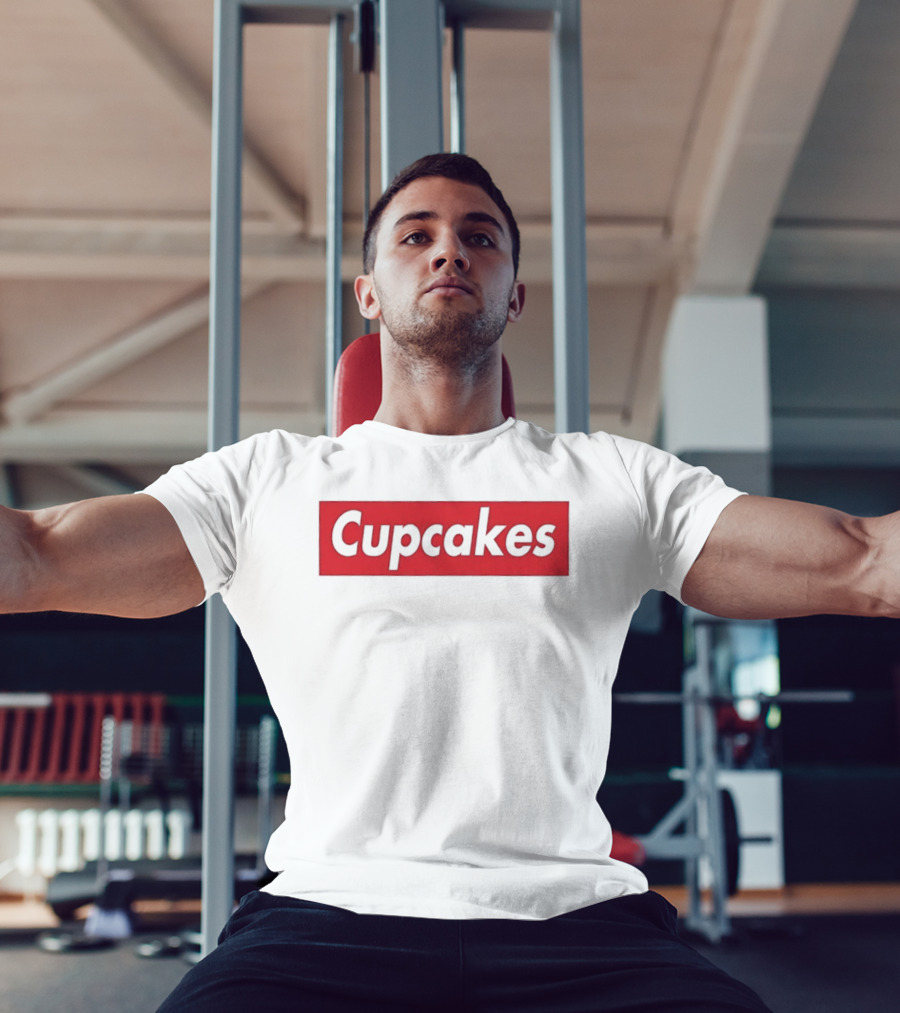 Treat Yourself To Delicious Cupcakes Red Box T-Shirt